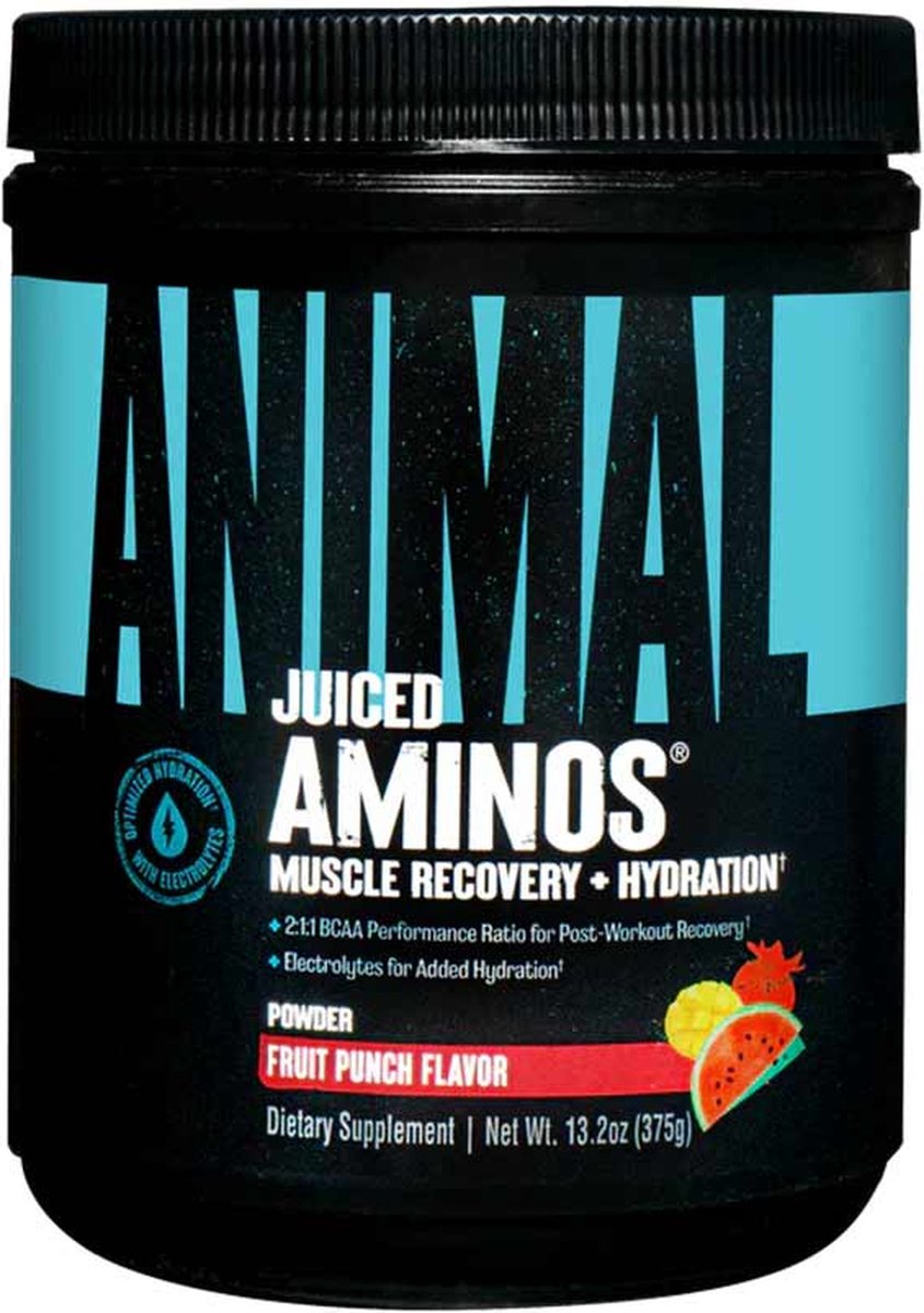 Goedkoopste Animal Juiced Aminos 376gr Fruit Punch