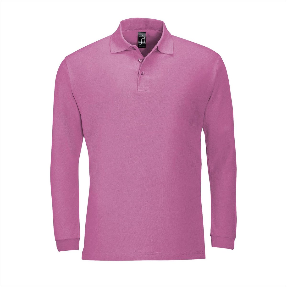 SOL'S Long Sleeve Polo Winter II L549 - Flash Pink - L