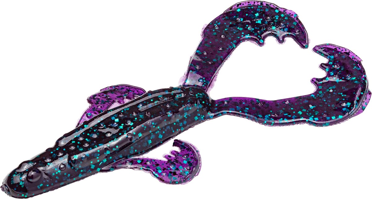 Strike King Rage Space Monkey 10cm (6 pcs) - Kleur : Junebug