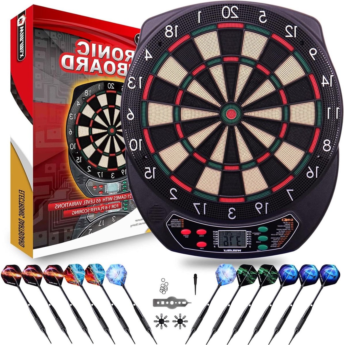 Elektronisch dartbord - elektronica voor darten - E-dartboards met PC SHAFTS