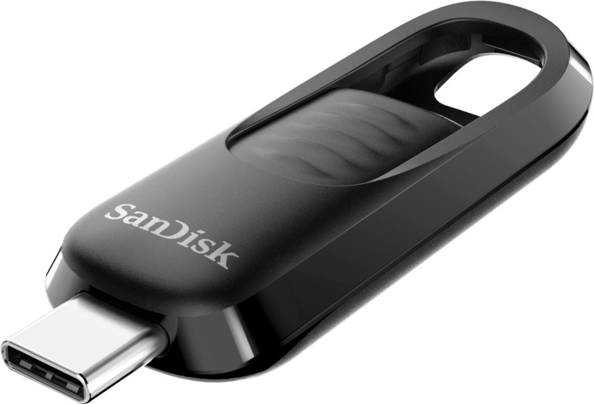 SanDisk SDCZ480-032G-G46 USB flash drive 32 GB USB Type-C 3.2 Gen 1 (3.1 Gen 1) Zwart
