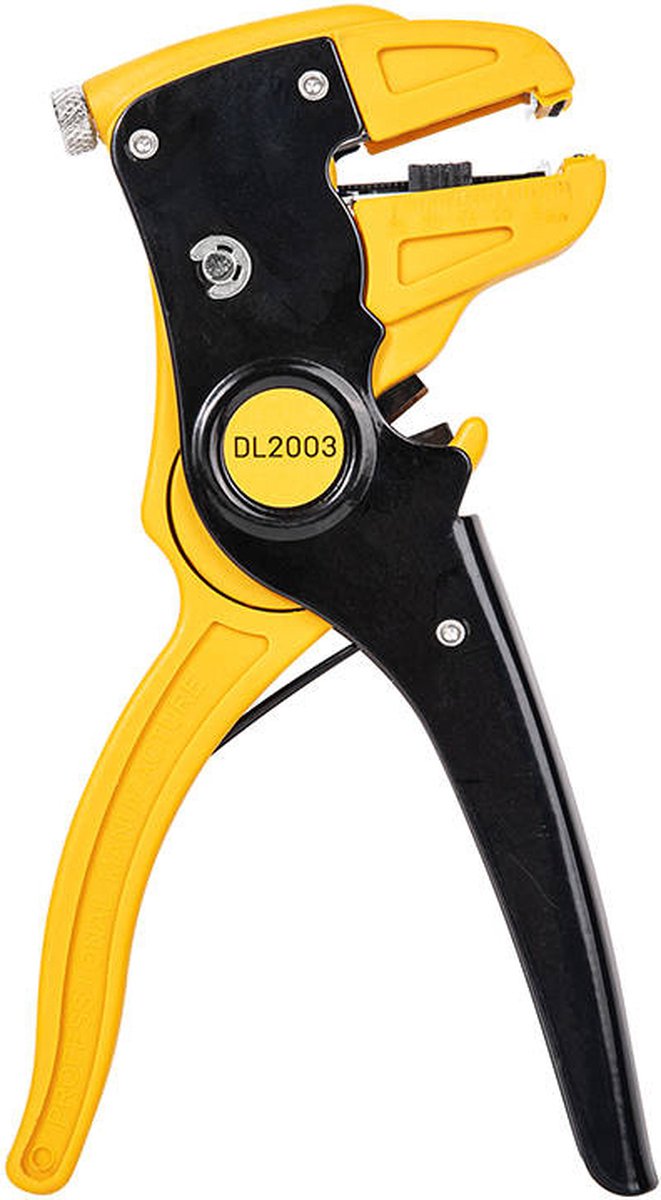Deli Striptang 05 - 6 mm Draden [Gereedschap - Tools EDL2003] (Geel)