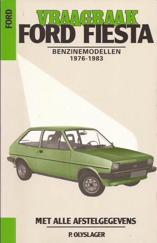 Vraagbaak Ford Fiesta 1976 - 1983 - cover