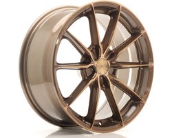 JR-Wheels JR37 Velgen 18 Inch 8J ET20 Custom PCD Platinum Bronze