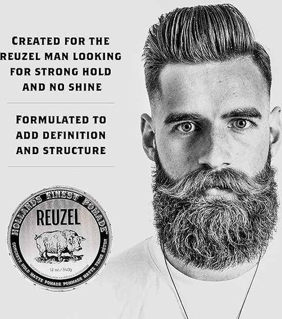 Reuzel - Concrete Hold Matte Pomade - 113 gram