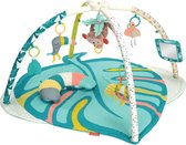 Bol.com Babygym Deluxe Twist & Fold Activiteitengym & Speelkleed - Verbindbare Speeltjes - Muzikaal - Stimuleert de Zintuigen - ... aanbieding