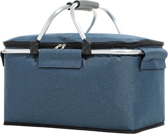 Panier pique-nique Bovista - Paniers pique-nique - Piknik - Pick Nick - Sac pique-nique - Panier - Boîte à lunch - Été - Bleu marine