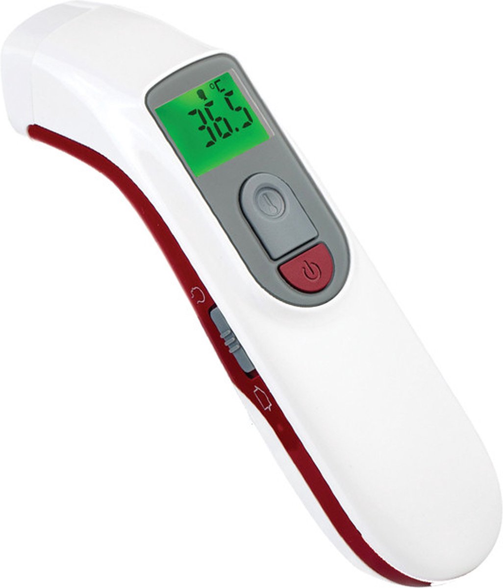GIMA Aeon A200 Thermometer met remote sensing Rood, Wit Voorhoofd Knoppen