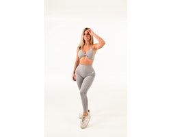 Elevate fitness legging - sport legging - Yoga, Pilates & Fitness - Grijs (S)