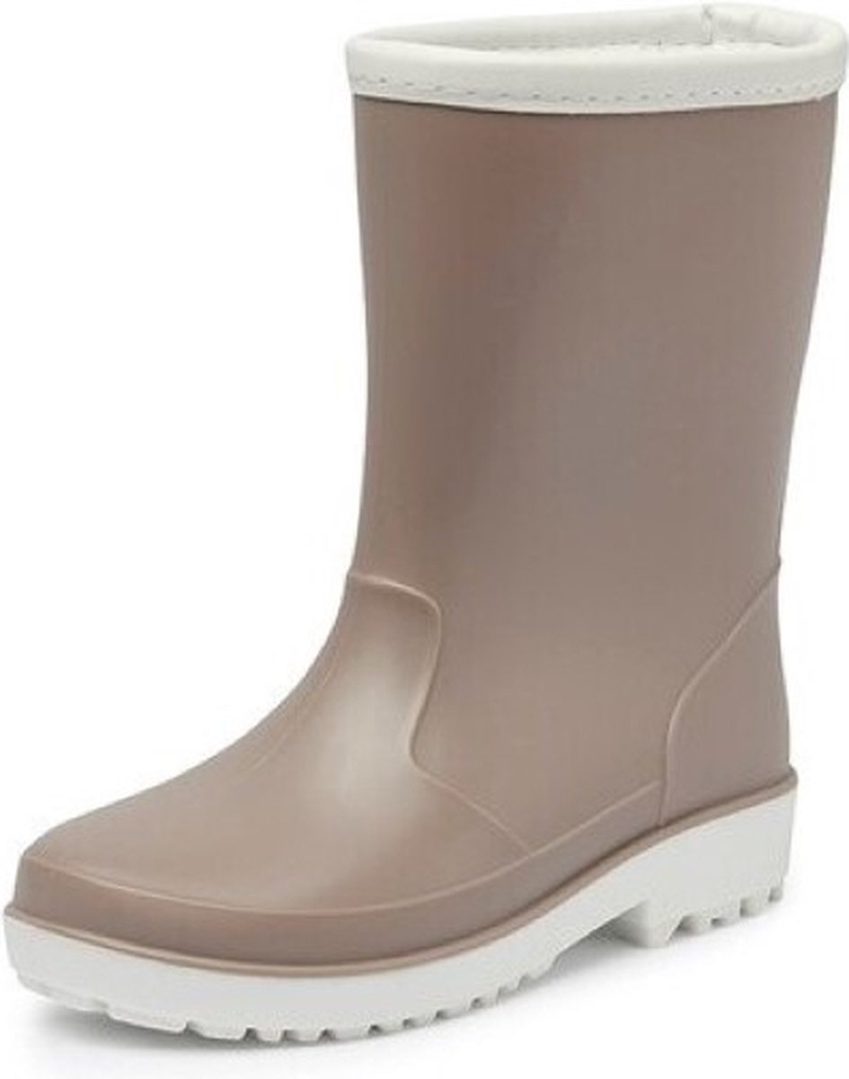 Gevavi Boots Bodi gevoerde kinderlaars PVC Taupe