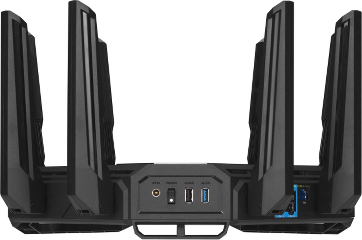 ASUS ROG Rapture GT-BE19000 - Gaming Router - WiFi Versterker - Tri-Band - 2.5 Gbps port - 19000 Mbps – foto 5