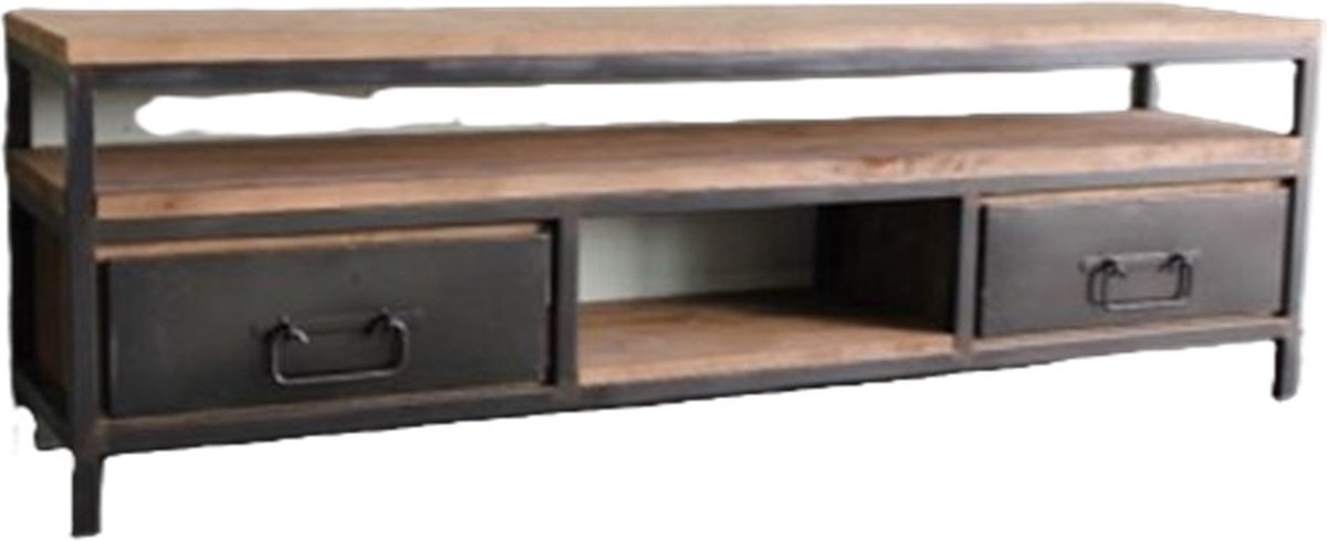 Koloniaal Teakhuis  kast-TV dressoir-oud teakhout