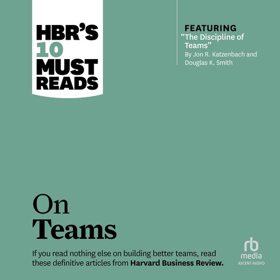 HBR's 10 Must Reads on Teams - cover