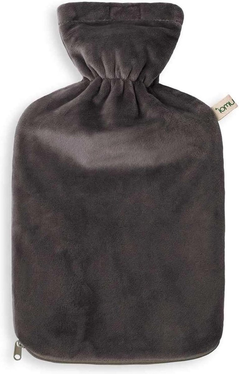 Goedkoopste Kruik 18 liter Premium Superzachte Koreaanse Fleece hoes met ritssluiting en extra voering - Grijs - BS1970 2012 gecertificeerd
