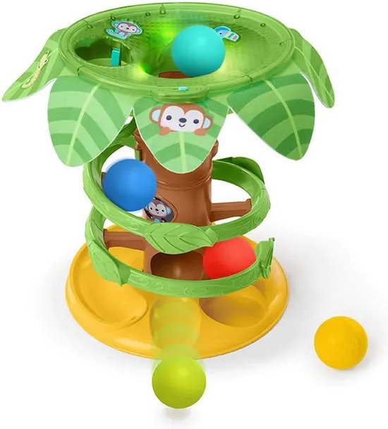 Baby knikkerbaan tropical twirl - Bright Starts - vanaf 6 maanden