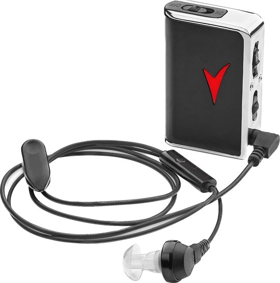 Geluidsversterker voor Persoonlijk Gebruik - Audiotoestel met 50dB Versterking en 100 Voet Bereik