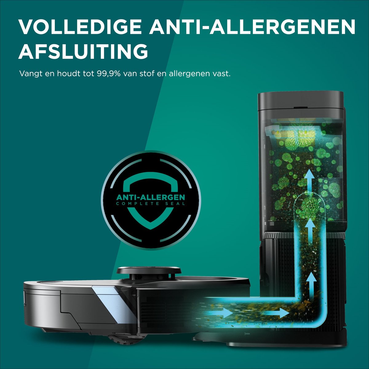 Shark Matrix Plus Dweil- en Zuigrobot met App Besturing - afbeelding 3