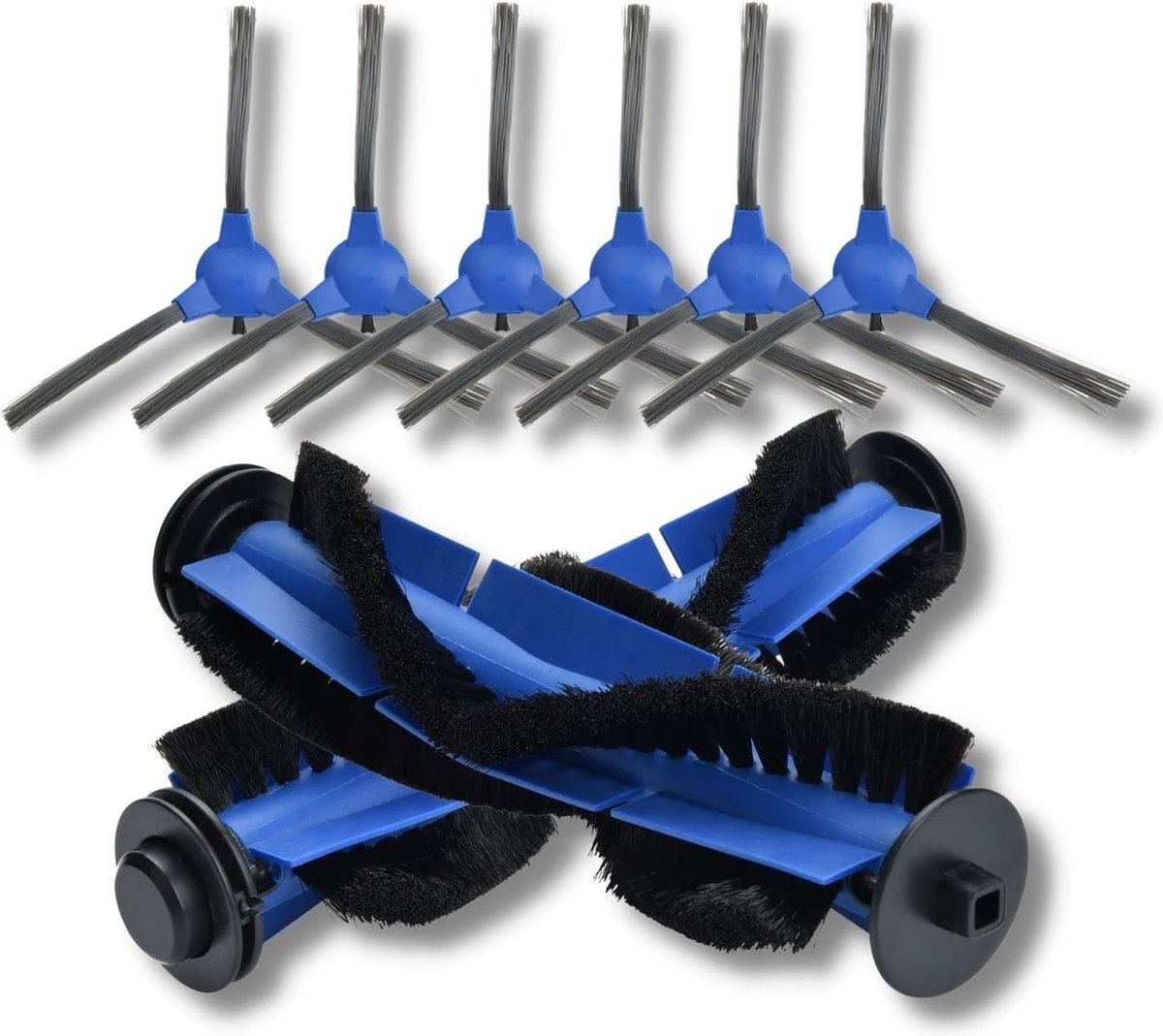 8-pack vervangende borstelsets geschikt voor Eufy Robvac 11S 11S Max 12 15C 15C Max 25C 30 30C Max 39C Max Stofzuigers