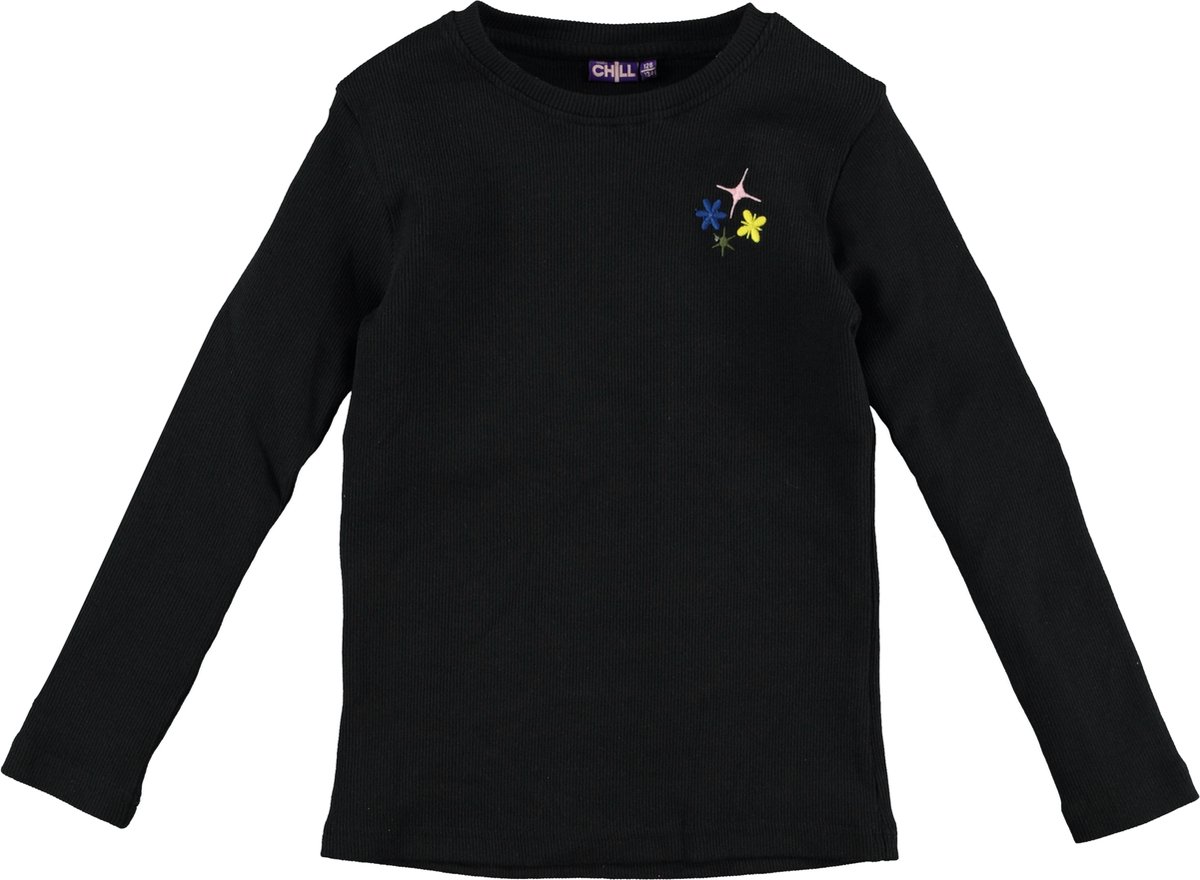 O'Chill-Meisjes T-Shirt Victoria-Zwart