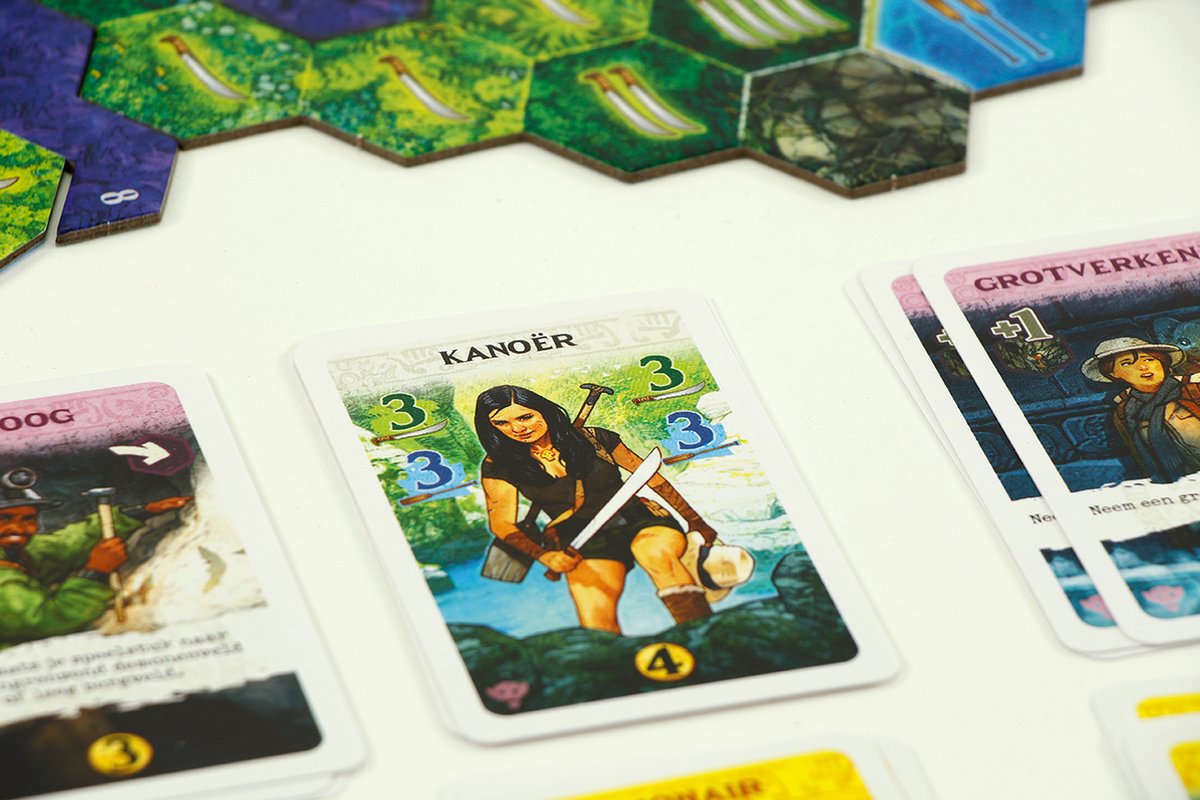 999 Games - De Zoektocht naar El Dorado - Helden & Demonen Uitbreiding 1 - Bordspel — afbeelding 3