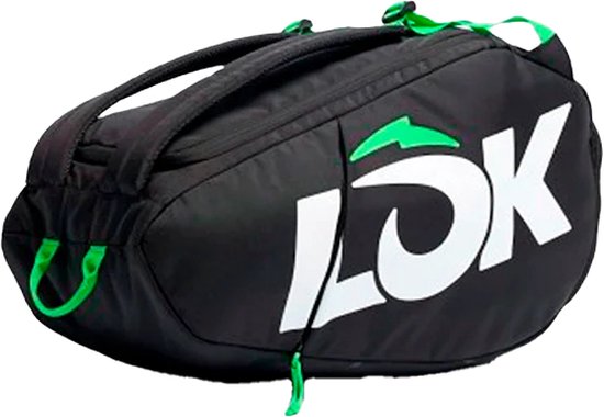 Lok one zwart padeltas