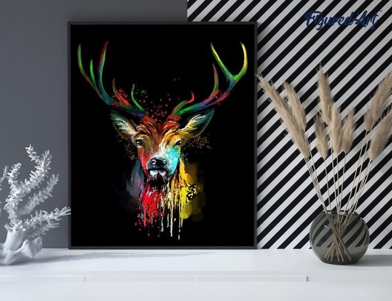 Figured'Art Schilderen op Nummer Volwassenen canvas Veld met madeliefjes op een zonnige dag - Handwerk acrylverf Kit DIY Compleet - 40x50cm met DIY houten lijst Figured'Art Schilderen op Nummer Volwassenen canvas Veld met madeliefjes op een zonnige dag - Handwerk acrylverf Kit DIY Compleet - 40x50cm met DIY houten lijst