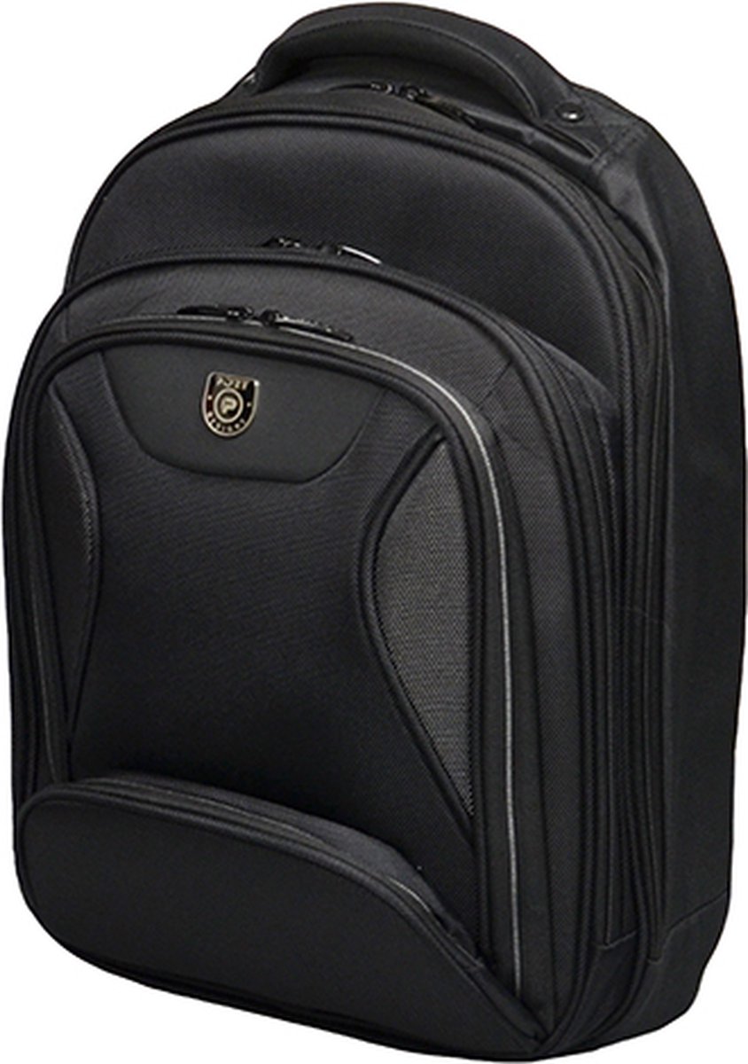 Port Designs Manhattan - Laptop Rugzak - tot 14 inch - Inclusief Regenhoes - Zwart