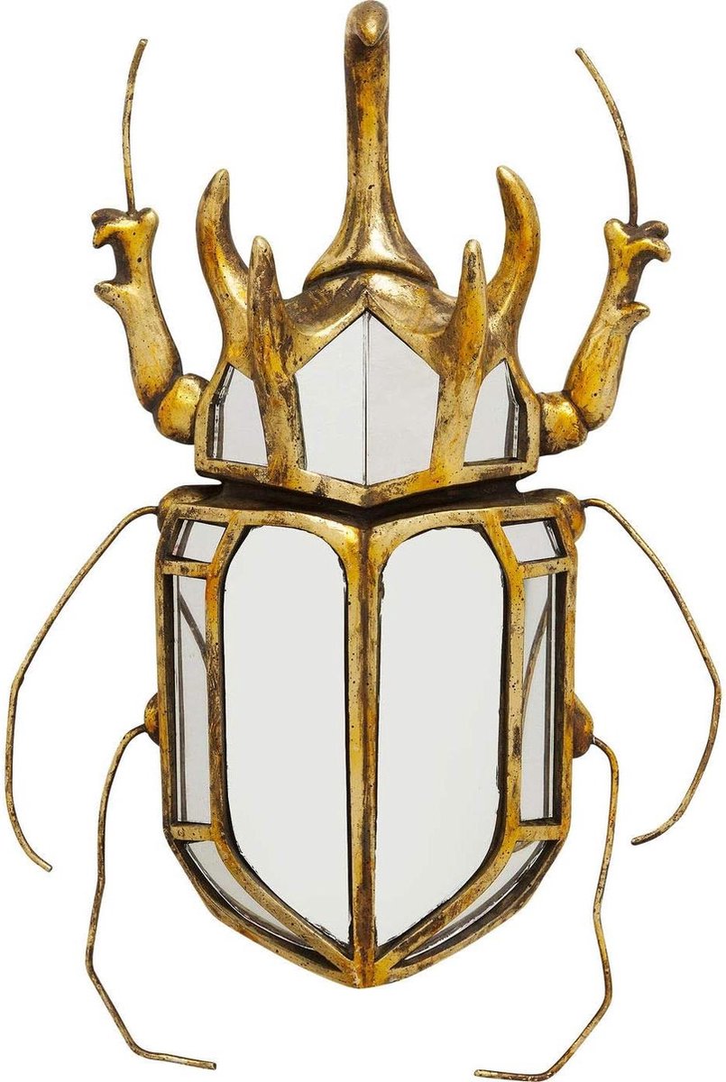 Beetle Mirror Wall Decoration - Home Decor Art Piece