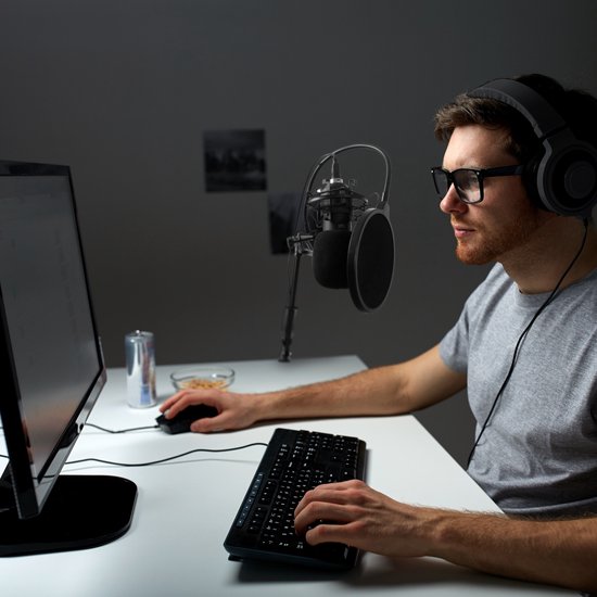 T'nB PKSTREAMER microphone Noir Microphone de PC