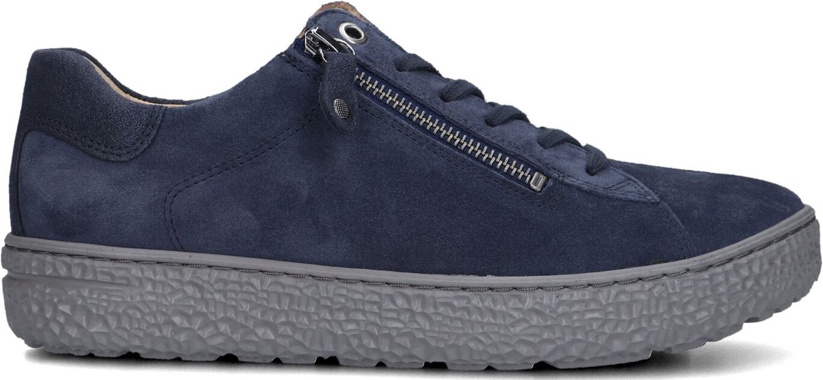 Hartjes Combi Met Hiel Suede H Ls Sneaker Sneakers Dames - Blauw - Maat 43