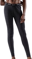 Craft Extra warm Merino Wollen Thermobroek Dames - Core Wool - Zwart / L