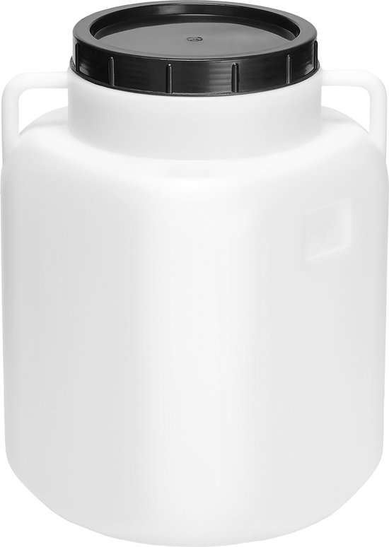 Garronda 120 liter vat met deksel brede hals vat van HDPE regenton voor tuin vat regenwaterton voerton universeel vat watervat regenton voedselveilig vat watertank GD-0078, Groen