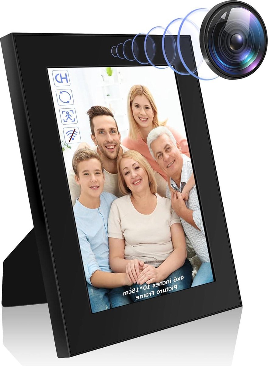 Spy Camera HD 1080p Verborgen Mini-Spionagecamera Bewegingsdetectie Loop-opname - Veiligheid Thuis Decoratie