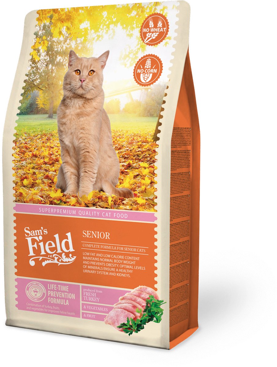 Sam's Field Cat Senior - Kattenvoer - 2.5 kg