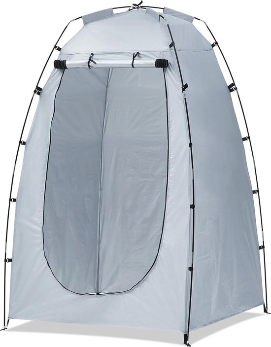 Ruime en Draagbare Douchetent voor Buiten - Lichtgewicht Camping Toilet Tent - UV-Bestendig en Mobiel