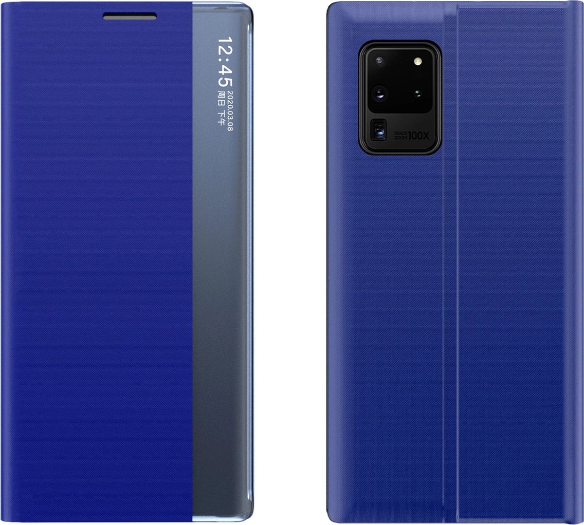 Nieuwe - Sleep - Case cover met klep en standfunctie voor Samsung Galaxy A53 5G blauw