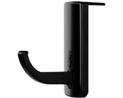 Finnacle - Houder voor koptelefoon - Hoofdtelefoon houder - Koptelefoon aan monitor bevestigen - Headset houder - Zwart