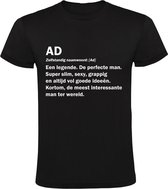 Ad Woordenboek Heren T-shirt - cadeau - kado - verjaardag - grappig