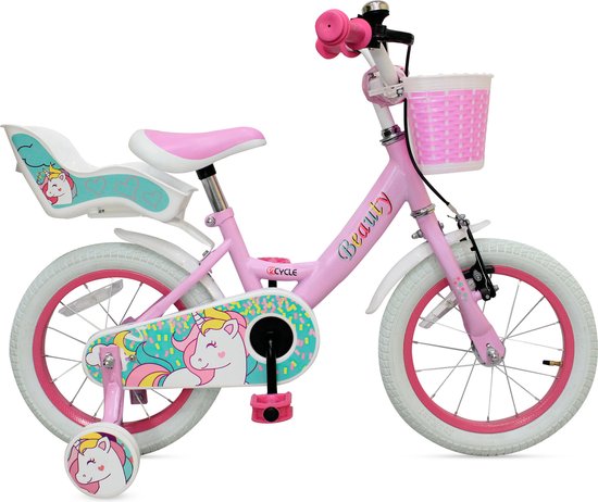 Huffy Gabby's Poppenhuis 16 Meisjesfiets met Poppenzitje, 5-7 Jaar