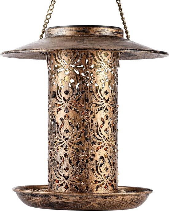Achat Deko-Shop-Hannusch Nichoir à Oiseaux De Luxe Sur Pieds En Bois Massif Enduit Taille Xxl