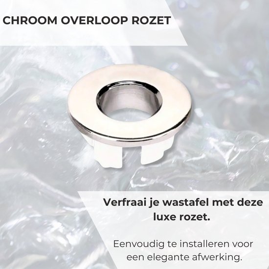 Stop te volle wastafel overloop ring voor gootsteen inzetstuk trim ronde gat gootsteen inzetstuk messing ring ringen voor overloop badkamer wastafel reserveonderdeel