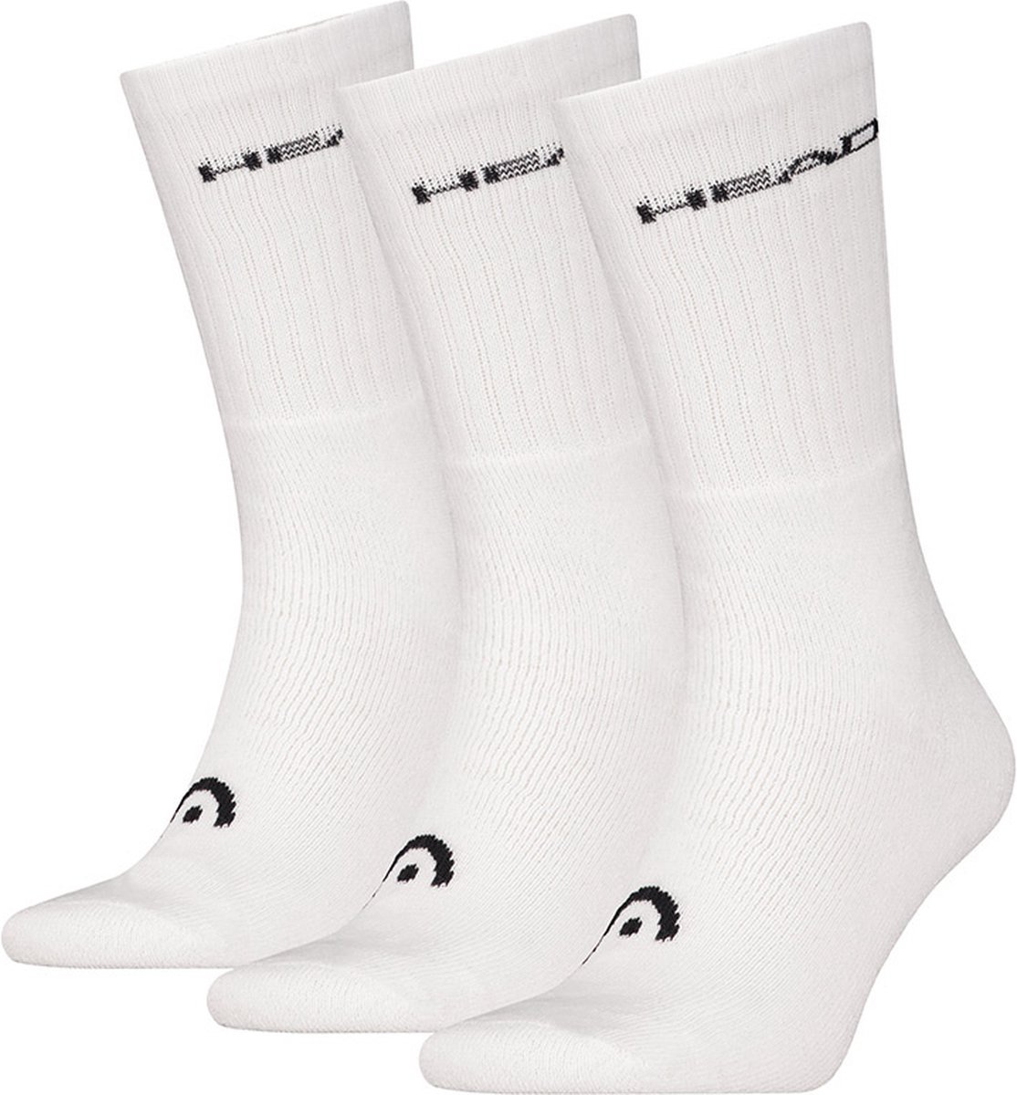 HEAD unisex 3P sokken training Wit