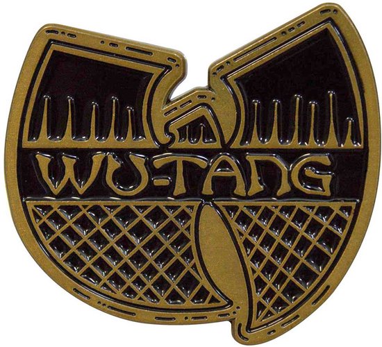 Wu-Tang Clan - Logo Noir & Or - Pin
