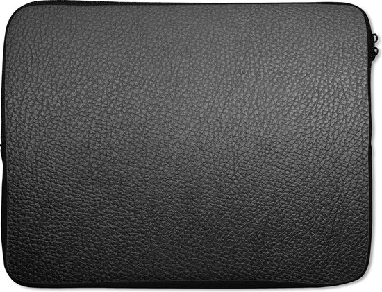 Housse ordinateur 17 pouces - Cuir - Aspect cuir - Industriel - Housse ordinateur - Dimensions intérieures 42,5x30 cm - Dos noir