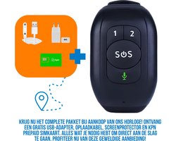 Weewise WS62 SOS-Knop - GPS Horloge Senior - Smartwatch voor Ouderen - Persoonlijke alarmen - alarm horloge ouderen - GPS Horloge Alzheimer - Valdetectie