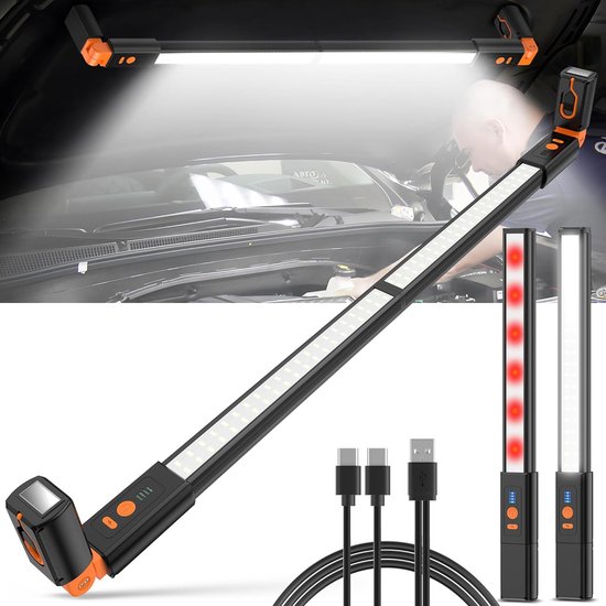 COB LED werklamp oplaadbaar bestellen? » | Nr. 1 in roest
