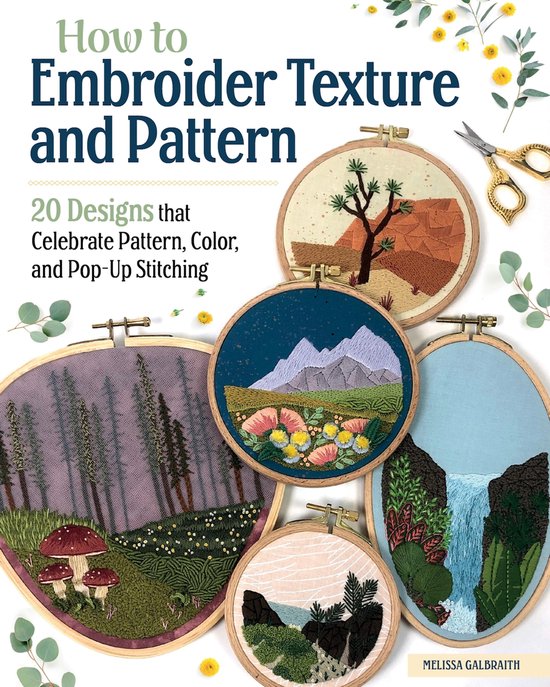 How to Embroider Texture and Pattern - cover