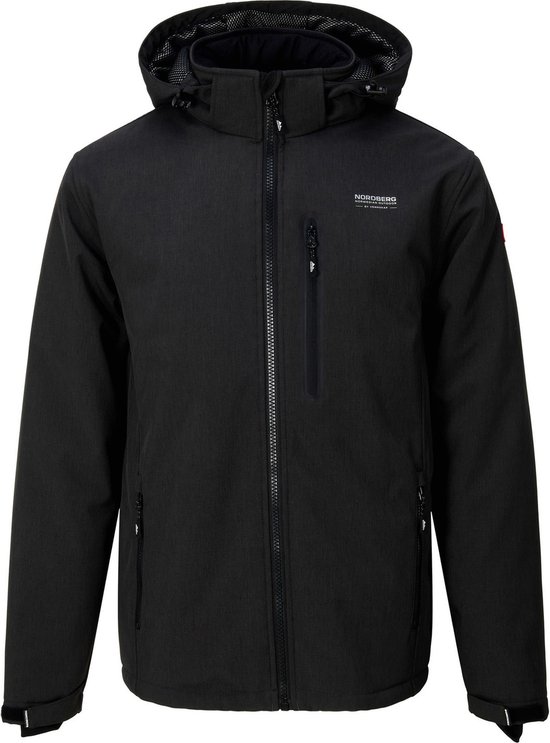 Nordberg Laser Winterjas - Heren - Zwart - Maat XXL