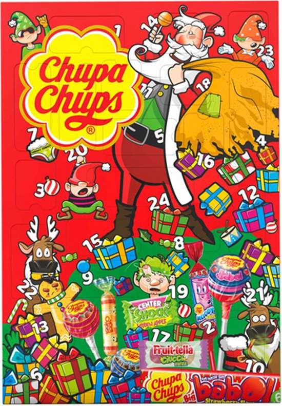 Chupa Chups - Adventskalender - 210,6 g