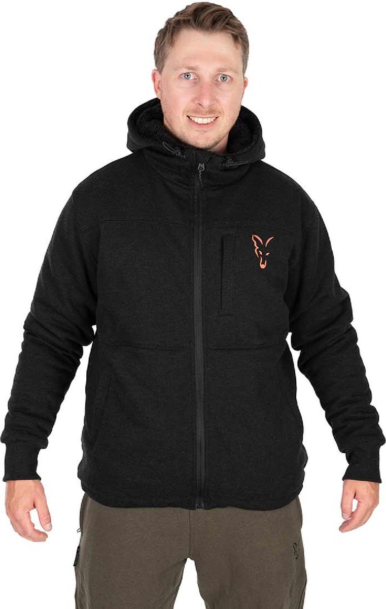 Fox Collection Sherpa Jacket & Small Oranje